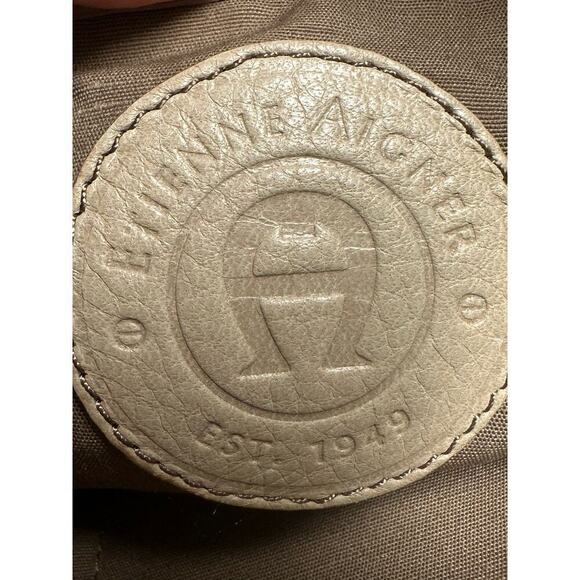 Etienne Aigner Light Yellow Leather Shoulder Bag Purse - Picture 10 of 15